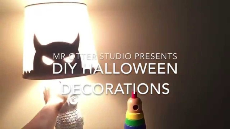 DIY SIMPLE Halloween Decorations