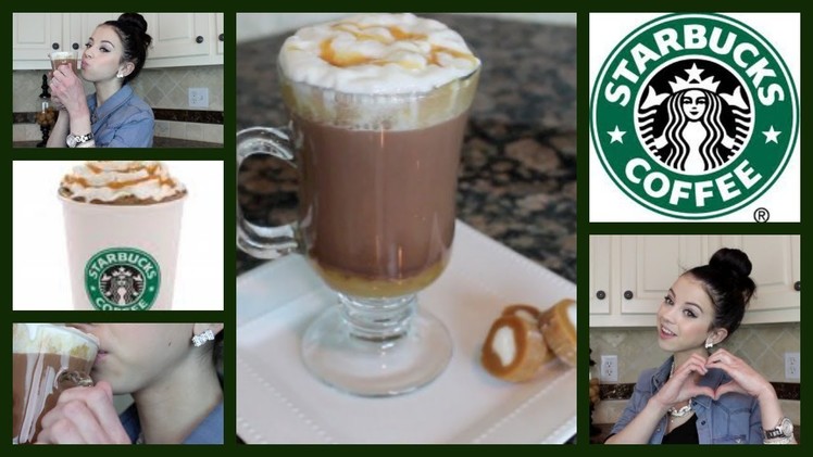 DIY! Starbucks Salted Caramel Hot Chocolate!