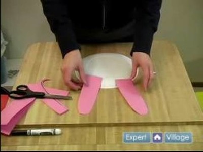 Easter Crafts for Kids : How to Make a Paper Plate Easter Bunny