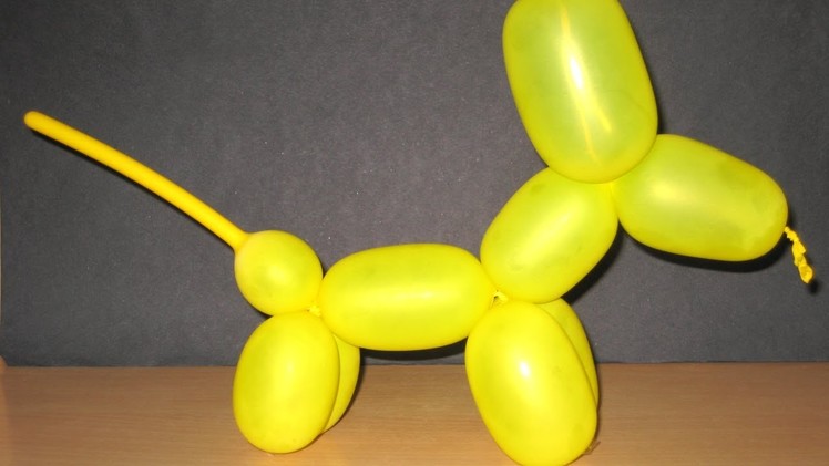 Easy Kids Crafts By Sonia Goyal - How To Make Balloon Dog