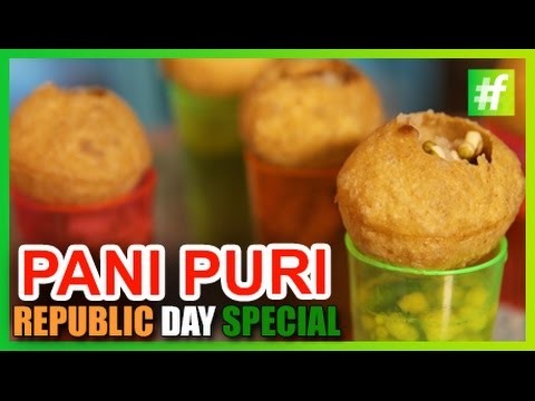 #fame food -​​ How to Make Vodka Pani Puri | Republic Day Special | by Amrita Rana