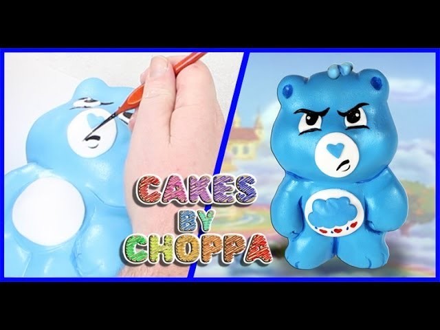 Grumpy Bear CAKE - Care Bears (How To) | Feat: Alonzo Lerone