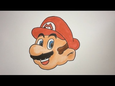 How To Draw Super Mario Step By Step