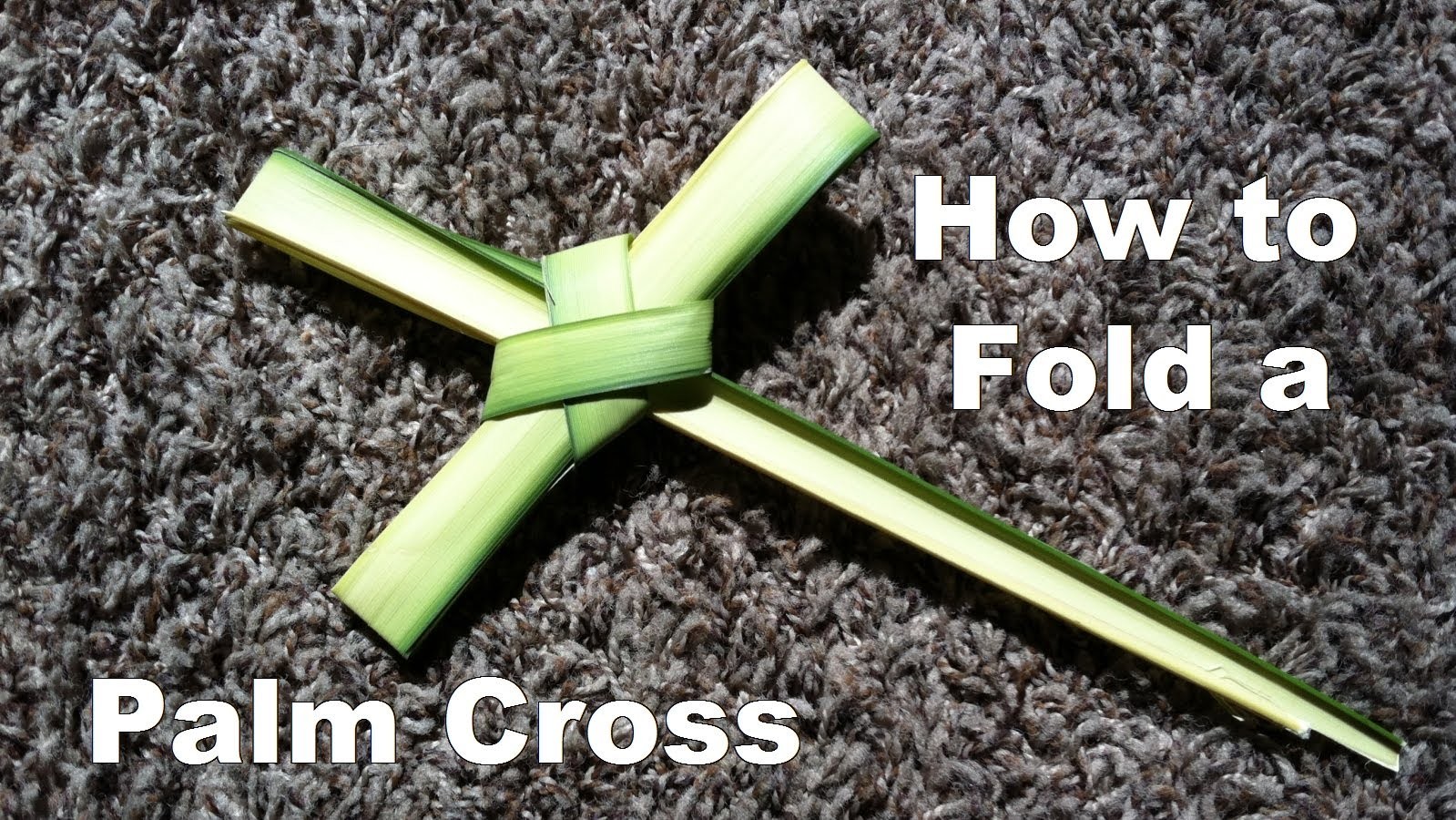 How To Fold A Palm Cross   How To Fold A Palm Cross DXvz O 