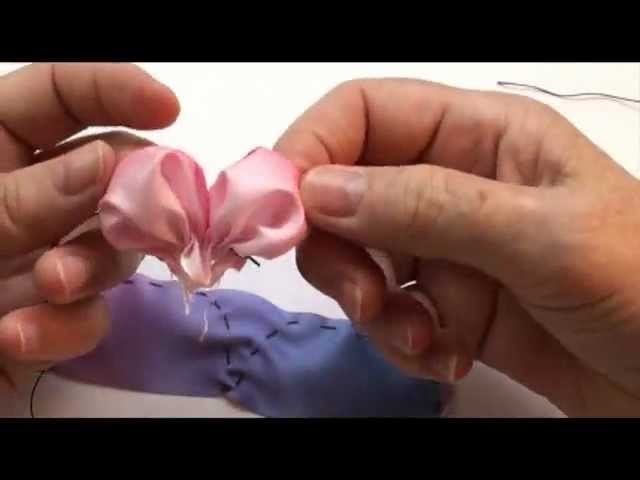 How To Make a 2 Petal Ribbon Flower