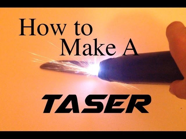 How To Make A 5000 Volt Taser:EASY