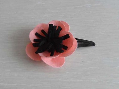 How To Make A Bright Flower Hair Slide - DIY Style Tutorial - Guidecentral