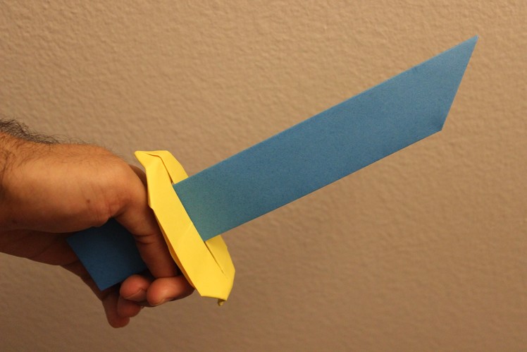 How to make a cool paper sword