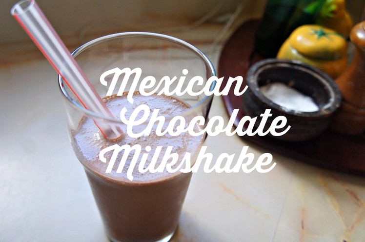 How to Make a Mexican Chocolate Milkshake