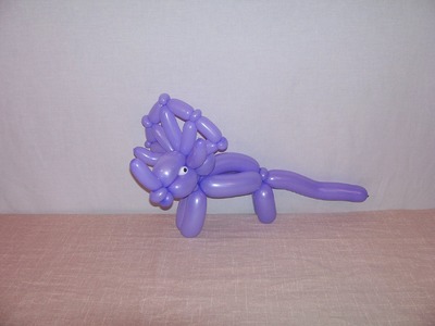 How to make a Triceratops Balloon Dinosaur by Stretch the Balloon Dude