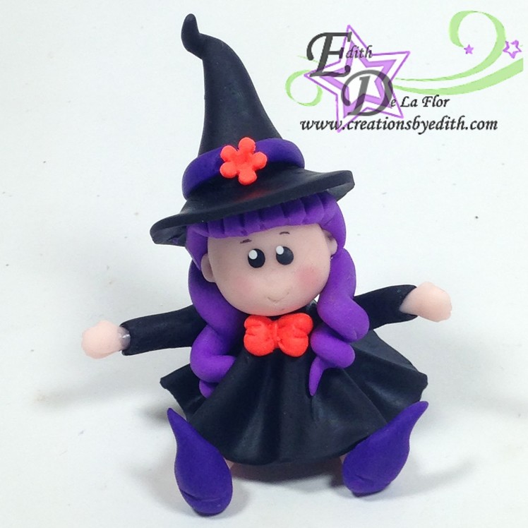 How to make a witch for halloween cupcakes or favors