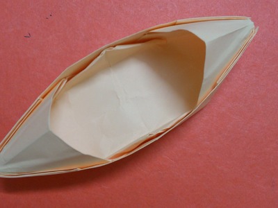 How to make an origami Sampan Boat with shelter