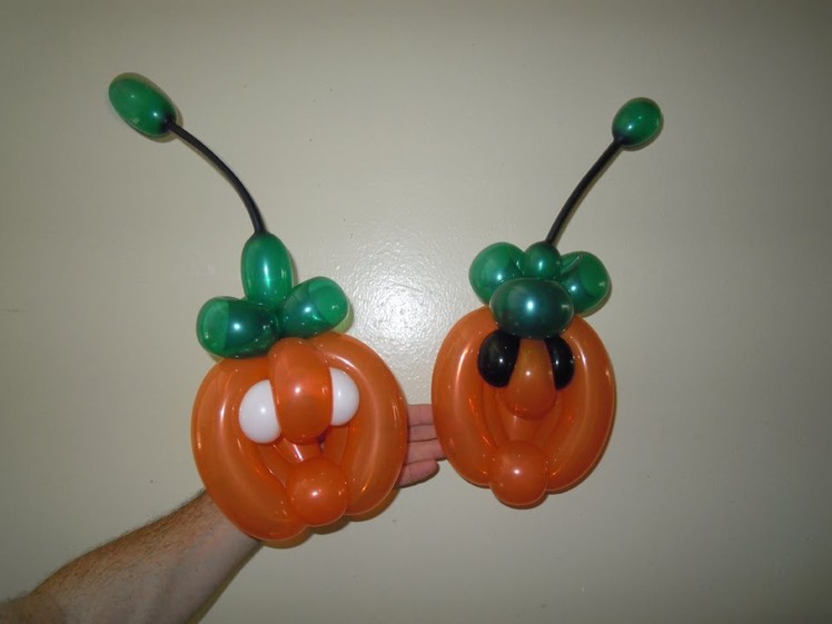 How to make balloon pumpkin bracelet