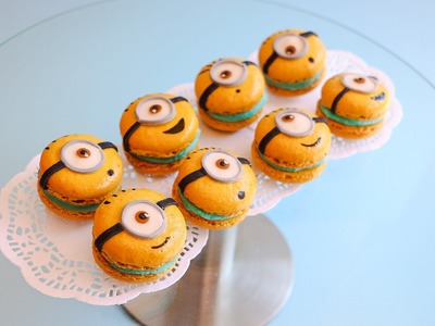 How To Make Despicable Me Inspired Minion Macarons