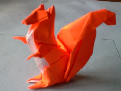 How to make Origami squirrel (michael g. lafosse)