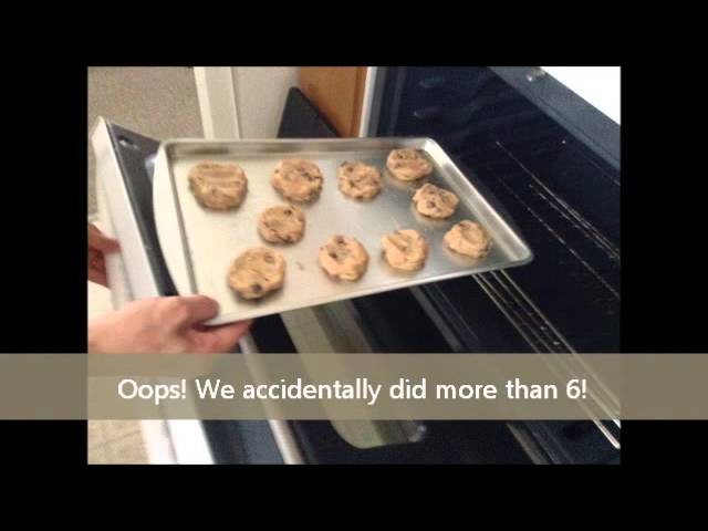 How to make Pillsbury's Chocolate Chip Cookies!
