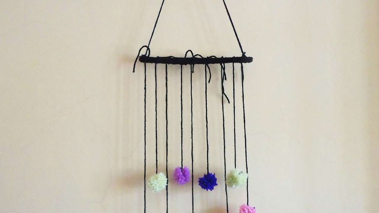 How To Make Pompom And Twig Wall Decoration - DIY Crafts Tutorial - Guidecentral