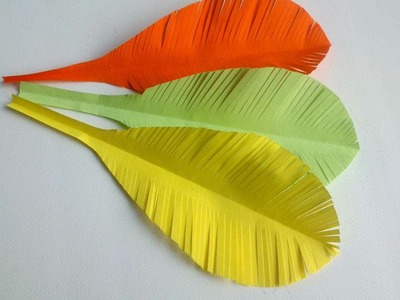 How To Making Beautiful Paper Feathers - DIY Crafts Tutorial - Guidecentral