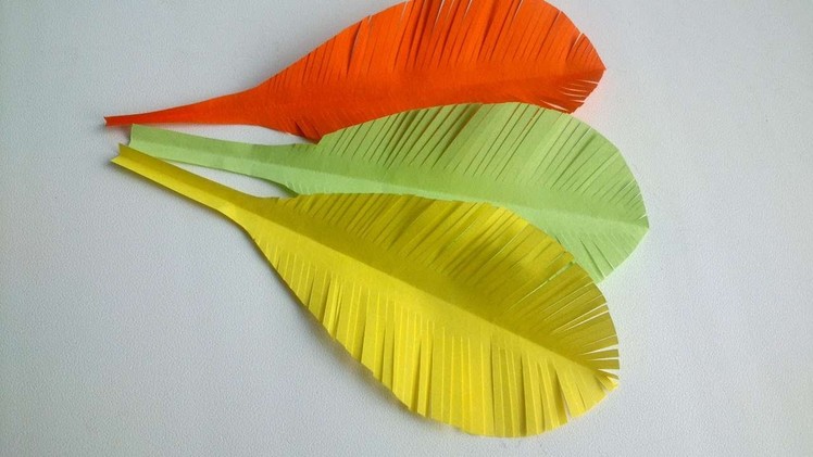 How To Making Beautiful Paper Feathers - DIY Crafts Tutorial - Guidecentral
