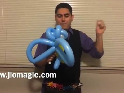 How to twist a Balloon Owl by JLO Magic & Entertainment