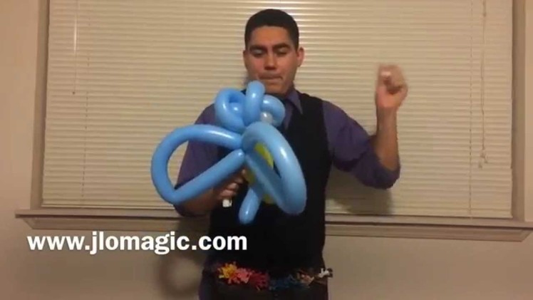 How to twist a Balloon Owl by JLO Magic & Entertainment
