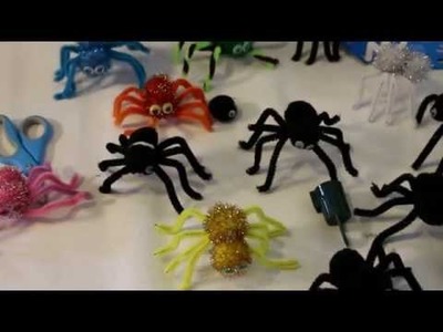 Kid Friendly Halloween Project - How to Make a Spider for Halloween