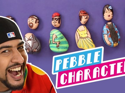 Mad Stuff With Rob - How To Make Pebble Characters | DIY Craft |