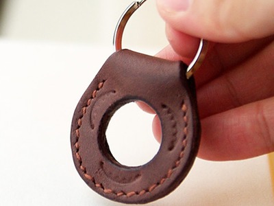 Make a Cool Leather Key Ring - DIY Style - Guidecentral