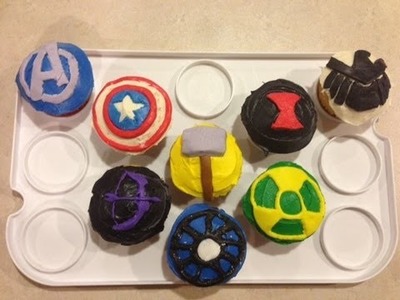Marvel's Avengers Cupcakes