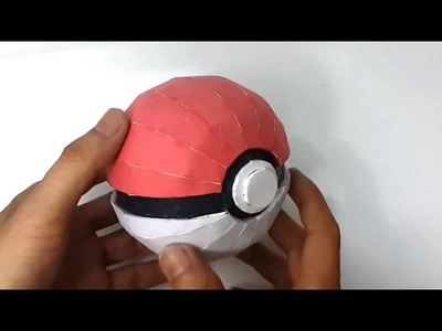[Papercraft] How to make a paper pokeball