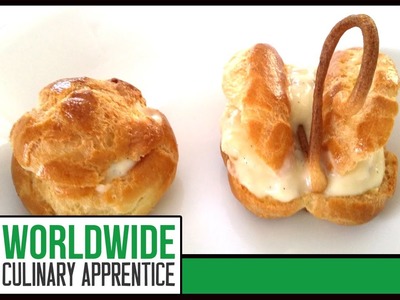 Piping Techniques - How to Pipe Choux - Cream Puffs - Éclair - Pastry Classes