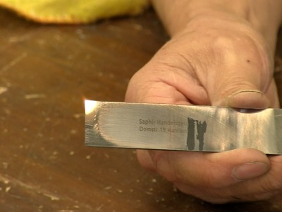 Preparing and sharpening a woodworking chisel - with Paul Sellers