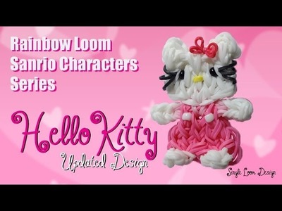 Rainbow Loom Sanrio Characters Series: Hello Kitty UPDATED (Single Loom)
