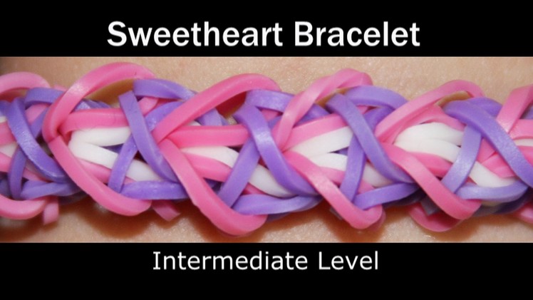 Rainbow Loom® Sweetheart Bracelet