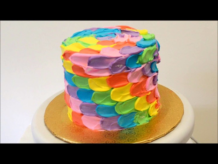 Rainbow Themed Cake Presentation | Rainbow Cake
