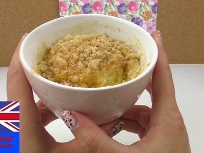 Recipe: How to make an Apple crumble in the microwave