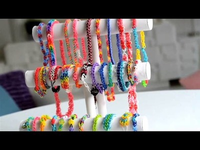 The Cra-Z-Art Cra-Z-Loom lets you make rubber band jewelry and more!