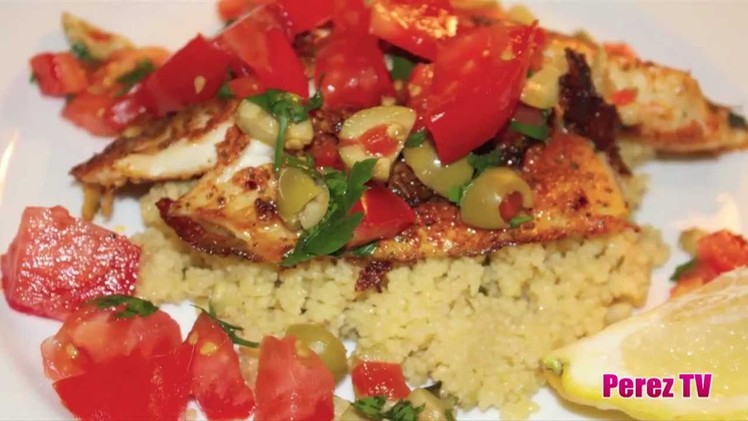 Tilapia Topped With Salsa! How To Make!
