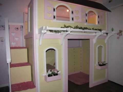 Time-Lapse of Bunk Bed Playhouse DIY Construction