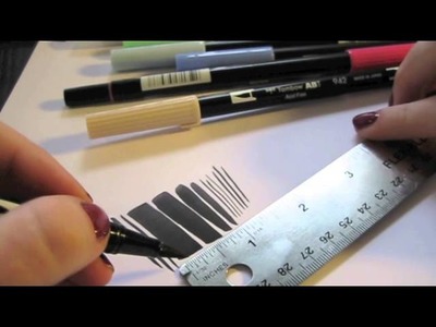 Tombow Dual Brush Markers Review