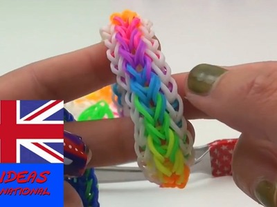 Tutorial: How to make this lovely rainbow loom band bracelet?