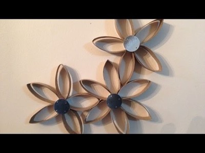 Create a Pretty Flower Wall Piece - DIY Home - Guidecentral