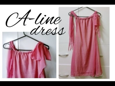 DIY#3: PINK A-LINE DRESS