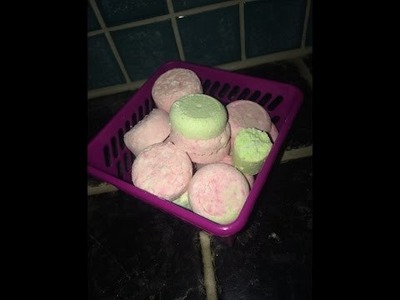 DIY Bathbomb! Without Citric Azid!! House hold items only.