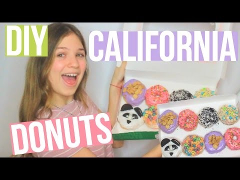 DIY CALIFORNIA DONUTS