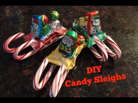 DIY Candy Sleighs - Cheap and Easy