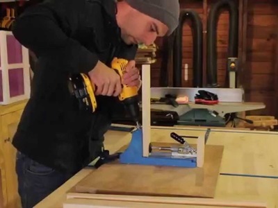DIY End Table for Kids by Hosey's Workshop (Featuring Kreg Pocket Hole Jig)