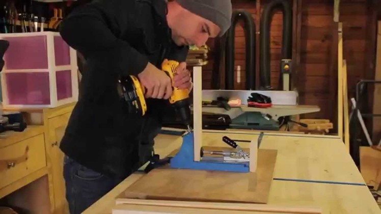 DIY End Table for Kids by Hosey's Workshop (Featuring Kreg Pocket Hole Jig)