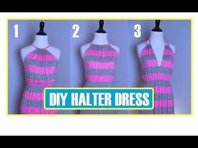 DIY Halter Dress