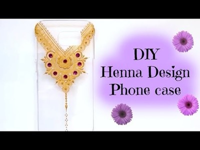 DIY Henna Design Phone Case
